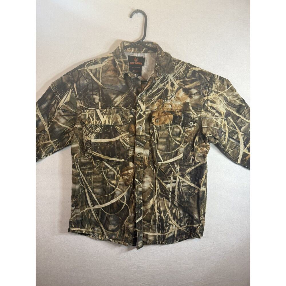 Game Winner Camouflage Advantage Max-4 HD XL Jacket/Button Down
